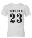 David Beckham Real Madrid Galactico T-Shirt (White)