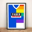 Bochum 1997 Football Shirt Art Print