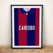 Bologna 1995 Football Shirt Art Print