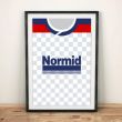 Bolton Wanderers 1998 Football Shirt Art Print