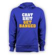 Leicester City Jamie Vardy Chat Get Banged Hoody (Blue)