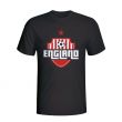 England Country Logo T-shirt (black)