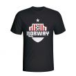 Norway Country Logo T-shirt (black)