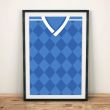 Dynamo Kiev 1994 Away Football Shirt Art Print