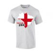 England 2014 Country Flag T-shirt (grey)