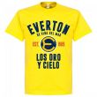 Everton de Chile Established T-Shirt - Lemon yellow