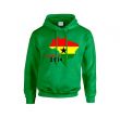 Ghana 2014 Country Flag Hoody (green) - Kids