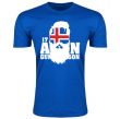 Iceland Aron Gunnarsson T-Shirt (Blue)