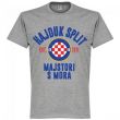 Hajduk Split Established T-Shirt - Grey