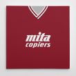 Hearts 1987 Football Canvas Print