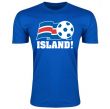 Iceland Football Federation T-Shirt (Blue)