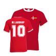 Michael Laudrup Ringer Tee (red)