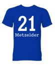 Christoph Metzelder Schalke Hero T-Shirt (Blue)