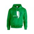 Nigeria 2014 Country Flag Hoody (green)
