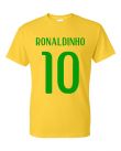 Ronaldinho Brazil Hero T-shirt (yellow)