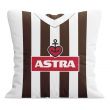 St Pauli Retro Football Cushion