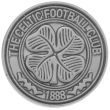 Celtic FC Antique Silver Crest Badge