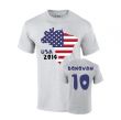 Usa 2014 Country Flag T-shirt (donovan 10)
