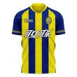 Hellas Verona 2025-2026 Home Concept Football Kit (Airo) - Adult Long Sleeve