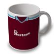 West Ham 99-01 Football Retro Ceramic Mug