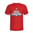 Tunisia Country Logo T-shirt (red)