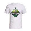 South Africa Country Logo T-shirt (white)