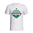 Senegal Country Logo T-shirt (white)