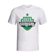 Senegal Country Logo T-shirt (white)