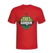 Guinea Country Logo T-shirt (red)