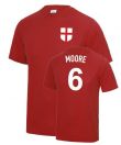 Bobby Moore 1966 England Fancy Dress Football T Shirt