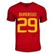 Nicolas Burdisso Roma Hero T-shirt (red)