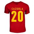 Santi Cazorla Spain Hero T-shirt (red)