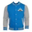 New York City College Baseball Jacket (sky Blue) - Kids