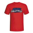 Mario Balotelli Comic Book T-shirt (red)