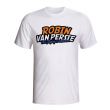 Robin Van Persie Comic Book T-shirt (white)