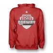 Norway Country Logo Hoody (red)