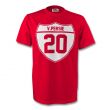 Robin Van Persie Man Utd Crest Tee (red)