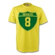 Socrates Brazil Crest Tee (yellow)