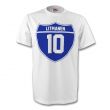 Jari Litmanen Finland Crest Tee (white)