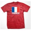 France Soccer T-shirt (red)