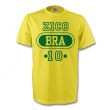 Zico Brazil Bra T-shirt (yellow) - Kids