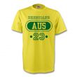 Mark Bresciano Aus T-Shirt (Yellow) - Kids