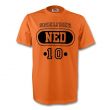 Wesley Sneijder Holland Ned T-shirt (orange) - Kids