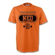 Marco Van Basten Holland Ned T-shirt (orange) - Kids