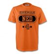 Ronald Koeman Holland Ned T-shirt (orange) - Kids