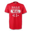 Gareth Bale Wales Wal T-shirt (red)