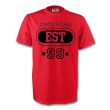 Albania Alb T-shirt (red) Your Name (kids)