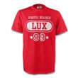 Luxembourg Lux T-shirt (red) Your Name (kids)