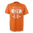 Yaya Toure Ivory Coast Civ T-shirt (orange)