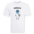 Greece Mascot Soccer T-shirt